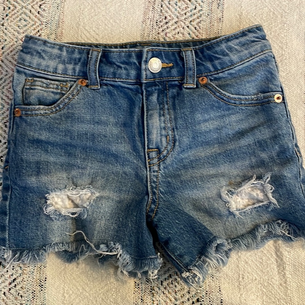 Cat & Jack Girls Jean Shorts with cute details